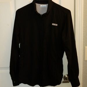 Black Columbia PFG Fishing Shirt